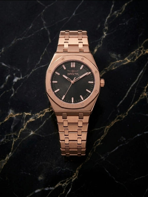 Specialty Rose Gold — Black Dial, 42mm